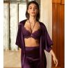 Soutien gorge à coques violet Élégance Artist Orchidée