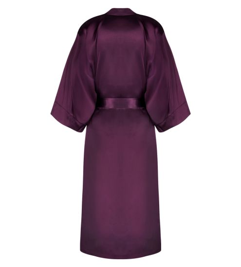 Déshabillé en soie violet Élégance Artist Orchidée