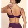 Soutien gorge armatures bien-être violet Élégance Artist Orchidée