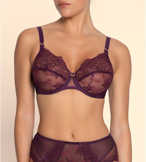 Soutien gorge armatures bien-être violet Élégance Artist Orchidée
