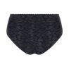 Shorty noir imprimé léopard brillant Sensualité Fauve