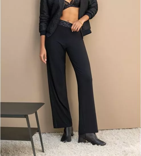 Indoor trousers woman black...