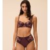 Soutien gorge violet corbeille Intrigue Figue