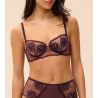 Soutien gorge violet corbeille Intrigue Figue