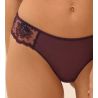 Tanga violet brodé Intrigue Figue