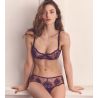 Soutien gorge violet corbeille Intrigue Figue