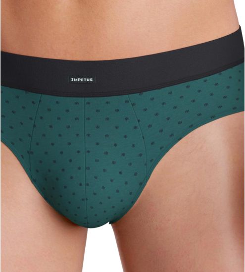 Lot de 2 slips ceinture confortable Noir Vert