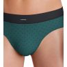Lot de 2 slips ceinture confortable Noir Vert
