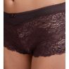 Shorty en dentelle Sensual Secrets Black Cherry