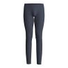 Collant legging pour homme en laine & soie gris foncé