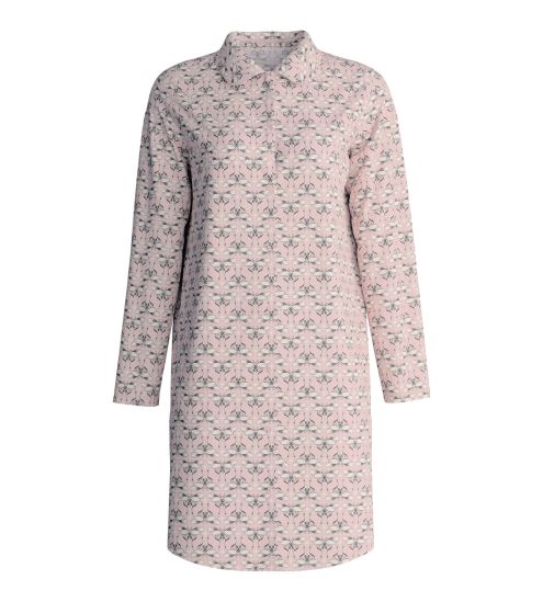 Chemise de nuit imprimé papillons Favourites Seduction Pearl Blush
