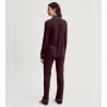 Pyjama chemise femme Moonlight Dreams Dark Burgundy