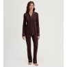 Pyjama chemise femme Moonlight Dreams Dark Burgundy