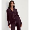 Pyjama chemise femme Moonlight Dreams Dark Burgundy