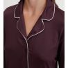 Pyjama chemise femme Moonlight Dreams Dark Burgundy
