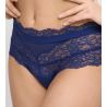 Shorty bleu en dentelle et paillettes Musea