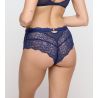Shorty bleu en dentelle et paillettes Musea