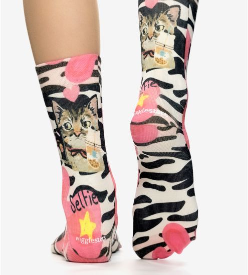 Chaussettes femme Selfie Cat