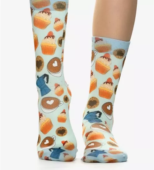 Chaussettes femme Coffee and Muffin