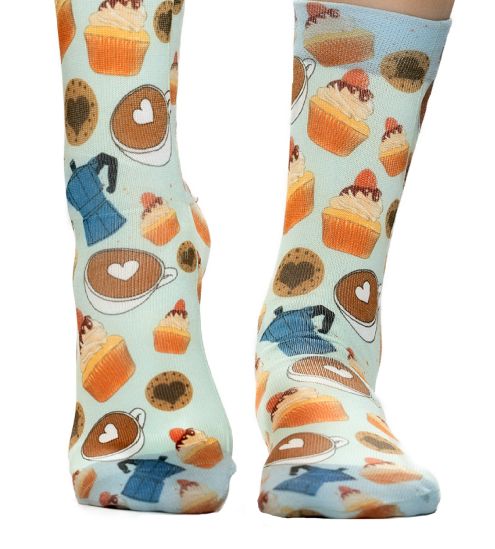 Chaussettes femme Coffee and Muffin