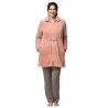 Veste pilou uni rose avec fermeture éclair