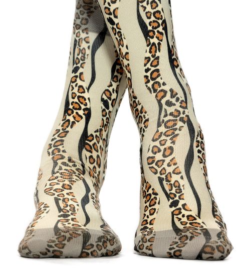 Chaussettes femme LEO WAVE BROWN
