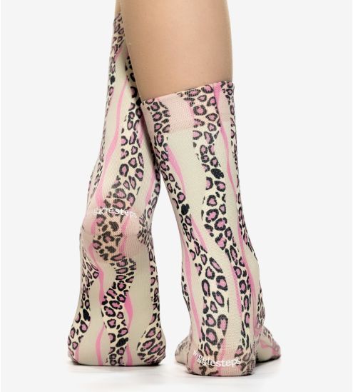 Leo Wave Rosa Frau Socken