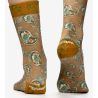 Chaussettes femme BROWN PAISLEY