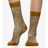 Chaussettes femme BROWN PAISLEY