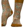 Chaussettes femme BROWN PAISLEY