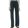 Pantalon d'intérieur droit Vert Pin femme