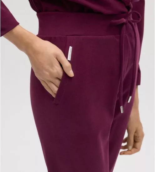 Pantalon d'intérieur resserré Rouge Berry femme