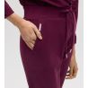 Pantalon d'intérieur resserré Rouge Berry femme
