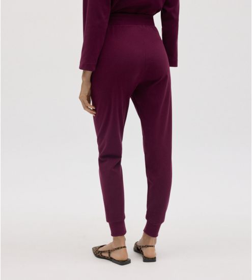 Pantalon d'intérieur resserré Rouge Berry femme