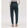 Pantalon d'intérieur resserré Vert Pin femme