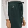 Pantalon d'intérieur resserré Vert Pin femme