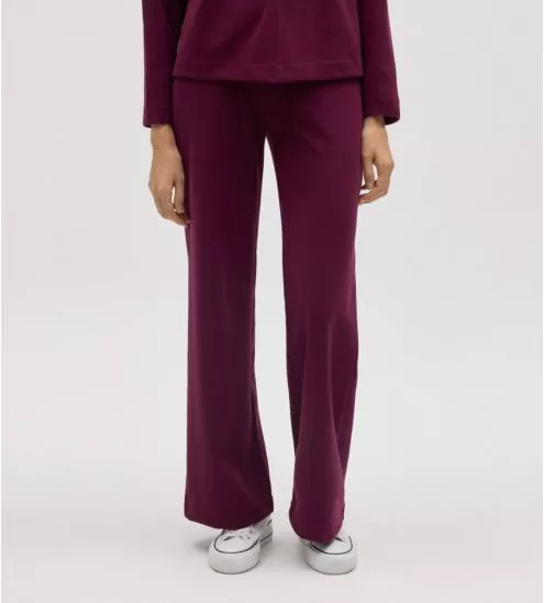 Pantalon d'intérieur droit Rouge Berry femme