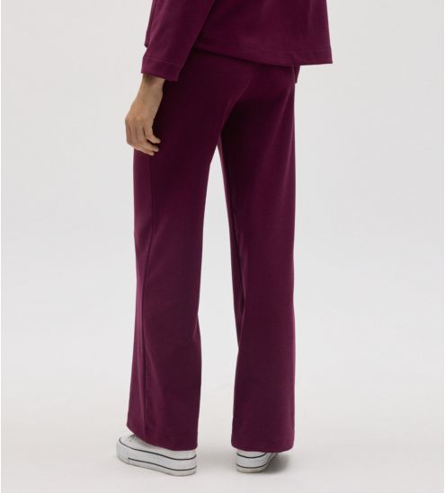 Pantalon d'intérieur droit Rouge Berry femme