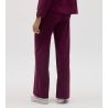 Pantalon d'intérieur droit Rouge Berry femme