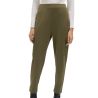 Pantalon cargo vert olive pour femme