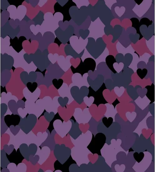 CALECON FLOTTANT HOMME IMPRIMÉ COEURCAMO