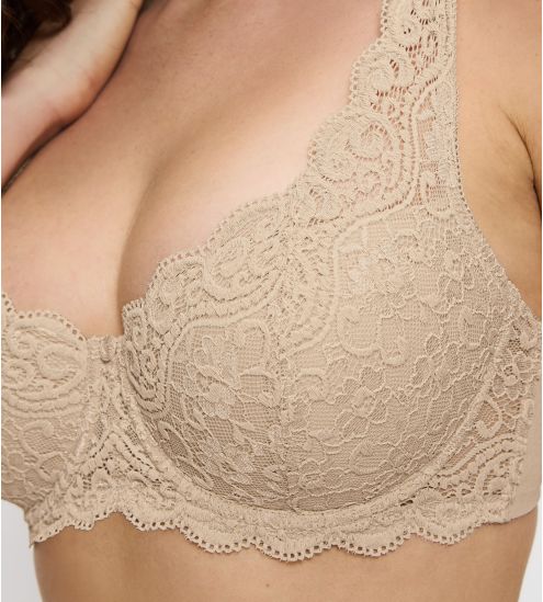 Soutien gorge balconnet beige Amourette