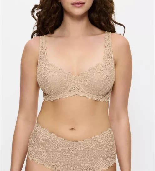 Soutien gorge balconnet beige Amourette