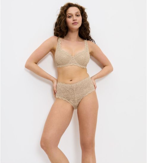 Soutien gorge balconnet beige Amourette