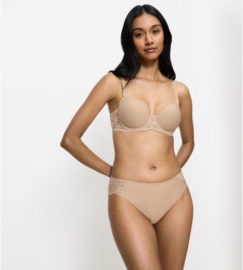 Culotte tai beige avec dentelle Amourette