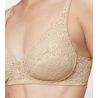 Soutien gorge beige en dentelle sans armatures Amourette