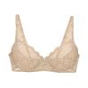 Soutien gorge beige en dentelle sans armatures Amourette