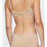Soutien gorge beige en dentelle sans armatures Amourette