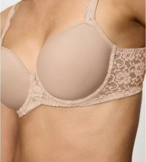 Soutien gorge corbeille beige avec mousse 3D Amourette