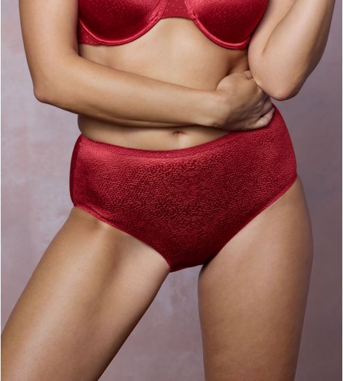 High Red Pois Panties...